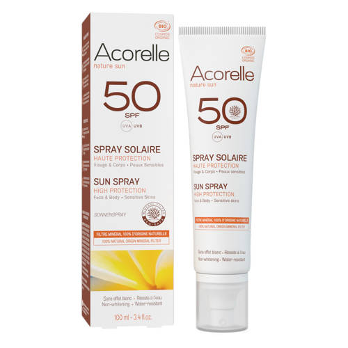 Naturalny spray przeciwsłoneczny BIO Acorelle – SPF50